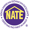 NATE certification badge